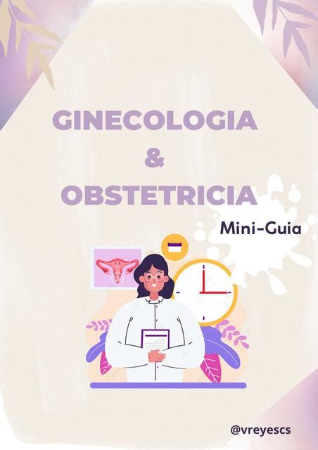 Gu A De Ginecolog A Y Obstetricia Valeria Sofia Reyes Castro Udocz