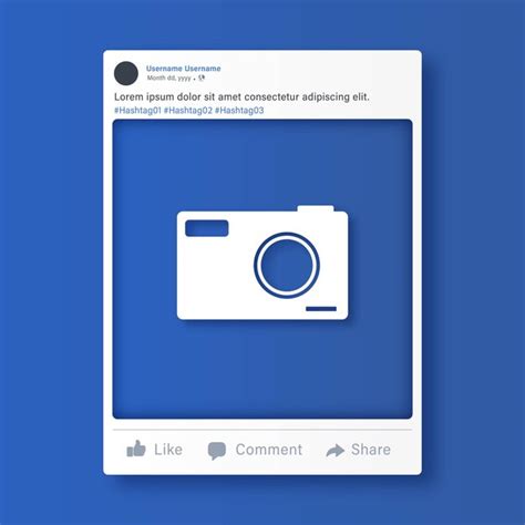 Premium Vector Infographic Design Vector Of Facebook Post Template Can Be Used For Facebook