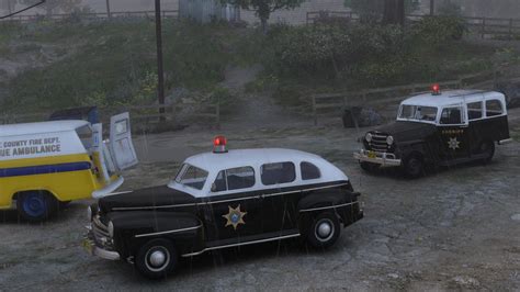 Retro Emergency Vehicles Pack 40s 50s Add On Non Els Lods