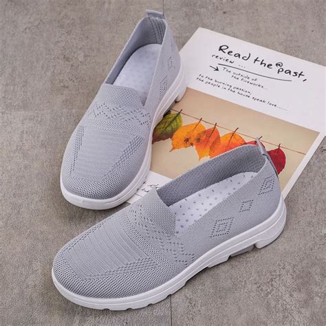 Jual Sepatu Slip On Wanita A3 Desain Modern Dan Nyaman Dipakai Sehari