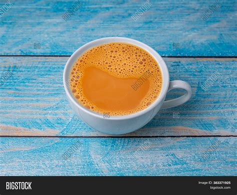 Hot Milk Tea White Image Photo Free Trial Bigstock