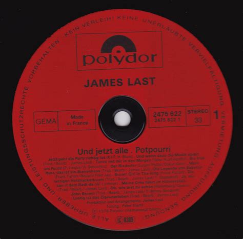 James Last Und Jetzt Alle Lp Album Mixed Akerrecords Nl