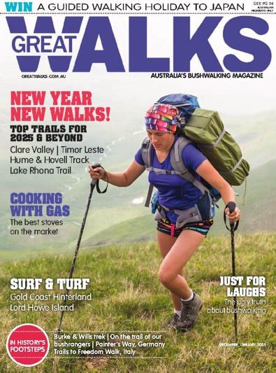 Great Walks Magazine Subscribe To Great Walks Magazine Australia