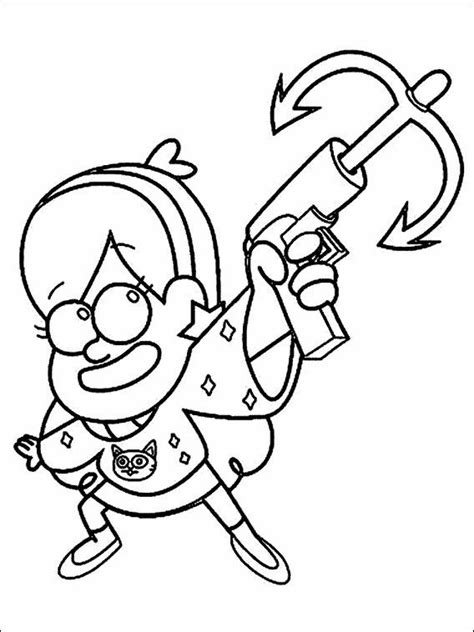 Gravity Falls Coloring Fall Coloring Page Coloring Nation