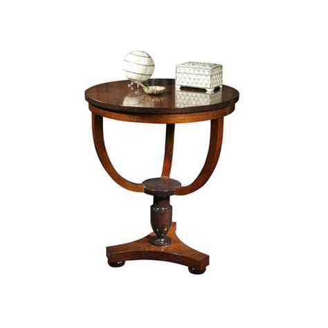 Table D Appoint Classique Viena Acanto En Placage De Bois Avec