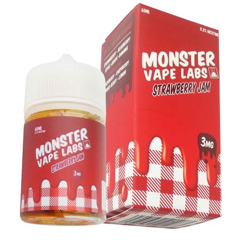 Monster Vape Labs Strawberry Jam 60ml Vapehan