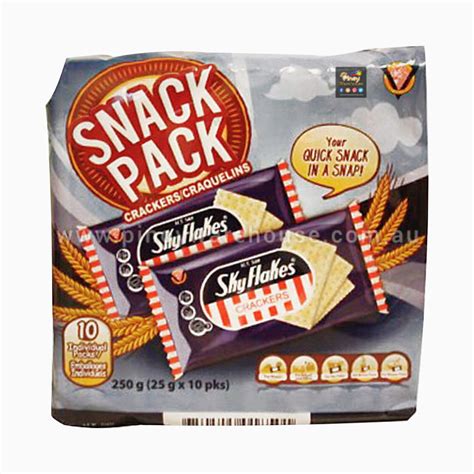 My San Skyflakes Crackers Snack Pack 10 Packs 250g 20 Pinoy