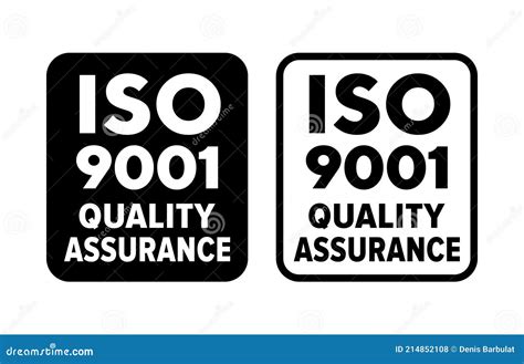 ISO 9001 Quality Management System Cartoon Vector CartoonDealer