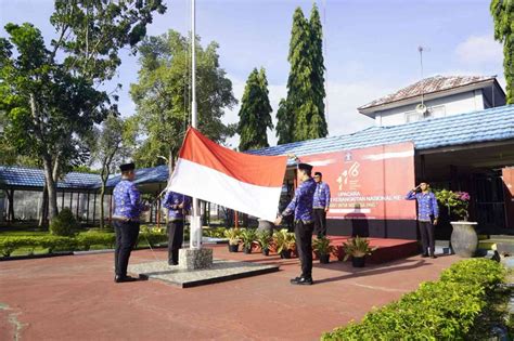 Lapas Narkotika Karang Intan Gelar Upacara Hari Kebangkitan Nasional