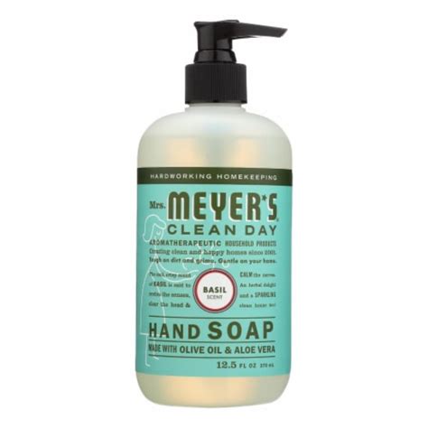 Mrs Meyers Clean Day Liquid Hand Soap Basil 6 Ct 125 Fz Pick ‘n Save