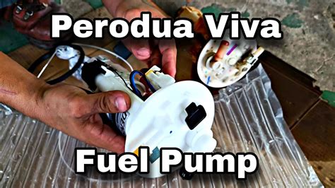 Cara Tukar Fuel Pump PERODUA VIVA YouTube