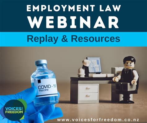 Employment Law Webinar And Resources Voices For Freedom