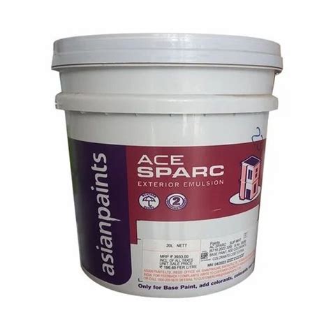 Asian Paints Ace Sparc Exterior Emulsion Paint Ltr At Best Price In