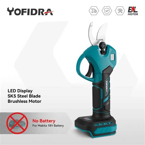 Yofidra 30mm B Rstenlose Elektrische Schnitts Chere LED Anzeige Schnur