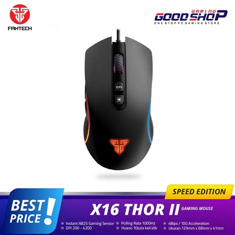 Jual Fantech X Thor Ii Gaming Mouse Shopee Indonesia