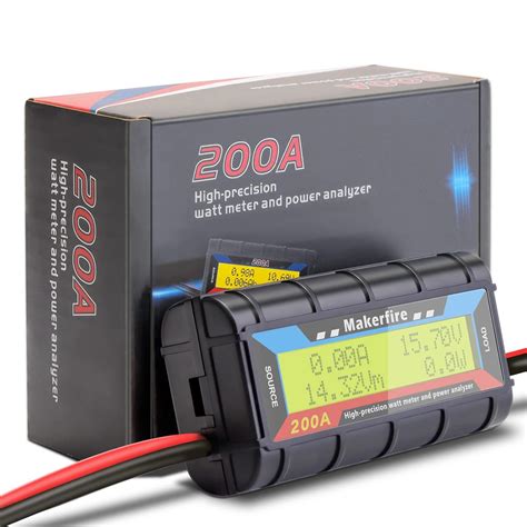 200A Watt Meter Power Analyzer High Precision Consumption Performance