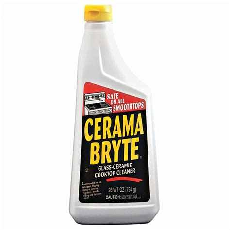 Cerama Bryte 28 Oz Glass Ceramic Cooktop Cleaner Pm10x310ds The Home Depot