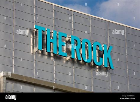 The Rock Bury Shopping Mall Bury Greater Manchester England Stock Photo