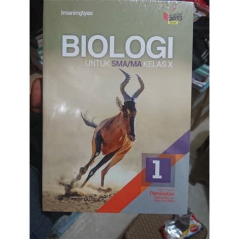 Jual Buku Biologi Sma Ma Kelas Irnaningtyas Erlangga Shopee