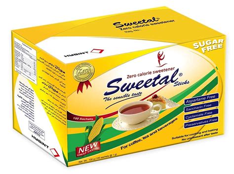 Buy Sweetal Sweetener 100x1g Online In Egypt Talabat Egypt