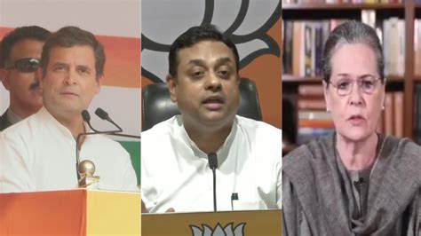 Bjp Sambit Patra Attacked Congress Over Controversial Statement About