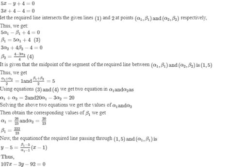 15 Find The Distance Of The Point 2 3 From The Line 2 X 3 Y 9 0 Measured