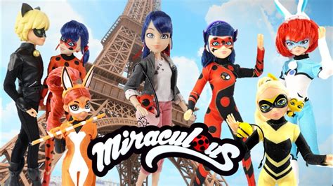 Miraculous Ladybug Playmate Redesign Dolls Compilation Youtube