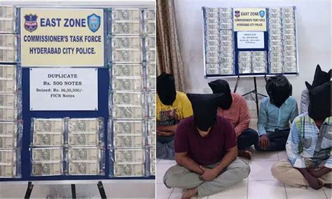 Gang Circulating Fake Currency Notes Busted Six Arrested