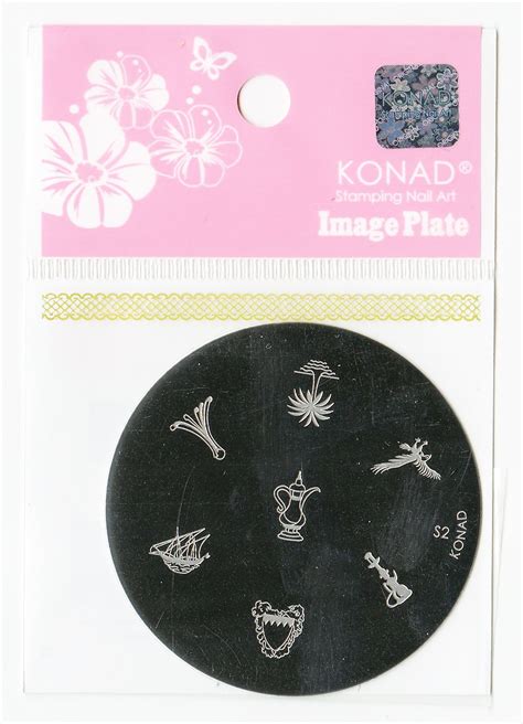 Amazon Konad Stamping Nail Art Image Plate S Nail Art