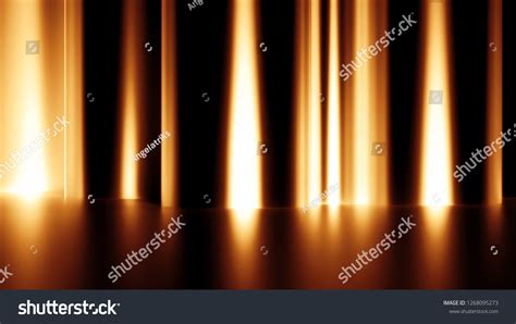 Luxury Elegant Curtain Background 3d Illustration Stock Illustration