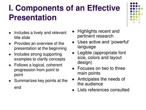 Ppt Creating An Effective Presentation Powerpoint Presentation Free