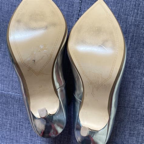 Dune Womens Silver Courts Depop