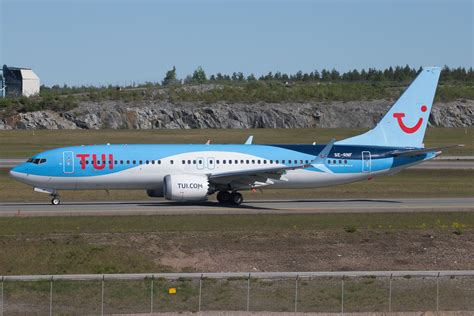 TUIfly Nordic Boeing 737 8 MAX SE RNF 240521 ARN Sal Arr Flickr