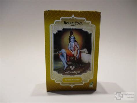 HENNA COLOR RADHE SHYAM TINTE POLVO RUBIO INTENSO 3 50