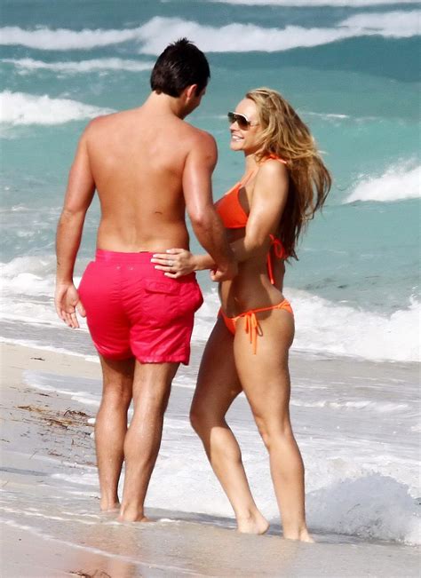 Joanna Krupa Busty Wearing Snake Print Bikini On The Beach In Miami Porn Pictures XXX Photos