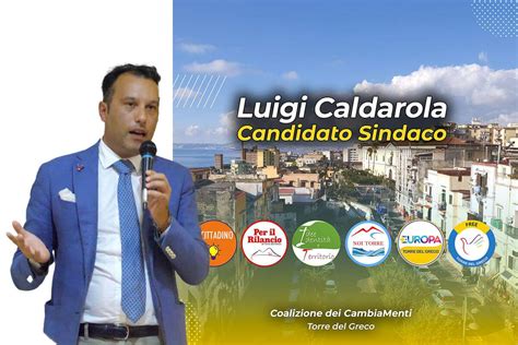 Amministrative Luigi Caldarola Ufficializza La Candidatura A Sindaco