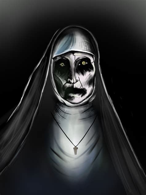 The Nun Digital Drawing Digital Drawing Digital Painting Drawings