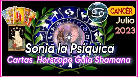 Piscis Julio Cartas Horsocopos Sonia La Psiquica YouTube