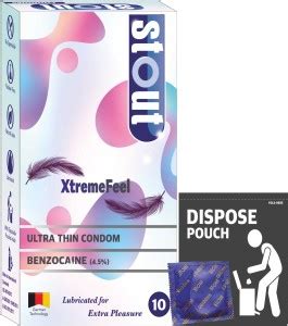 Stout Ultrathin Longlast Xtremefeel Condoms For Men Lubricated Extra