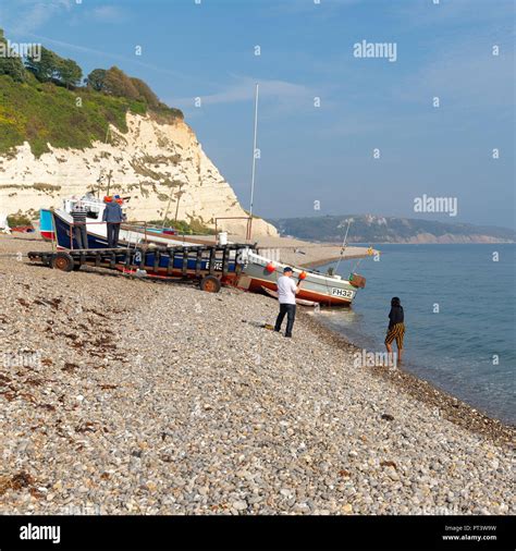 Fishing Boats On Beach Beer Hi Res Stock Photography And Images Alamy