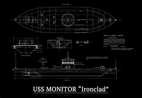 Ironclad Uss Monitor Plans