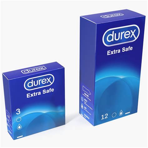 Condom Durex Box 3D Model $24 - .3ds .blend .c4d .fbx .max .ma .lxo ...