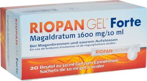 Riopan Gel Forte Mg Neu Beutel Ml In Der Adler Apotheke