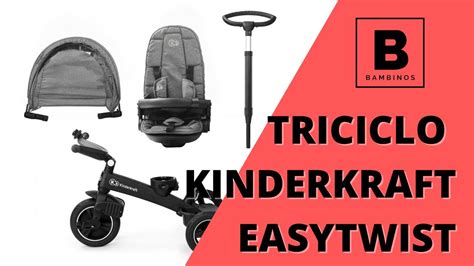 MONTAJE TRICICLO KINDERKRAFT EASYTWIST INSTRUCCIONES KINDERKRAFT