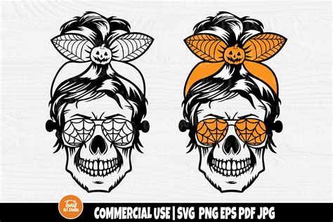 Halloween Mom Skull Svg Halloween Svg Momster Svg Mom Of Etsy