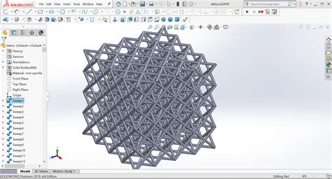 Importing Lattice Type Geometry Into Solidworks Enginoor