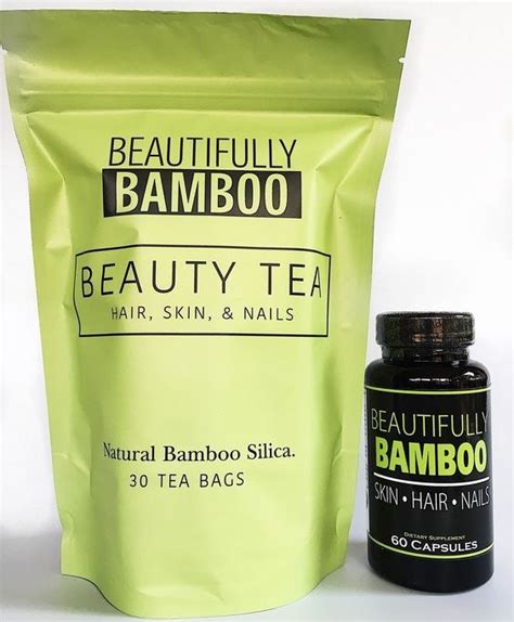 Bamboo Tea Supplement Beauty Bundle Beautifully Bamboo