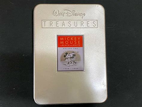 Walt Disney Treasures Mickey Mouse In Black And White Volume 2 DVD Tin