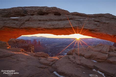 Mesa Arch Sunrise in Winter | Around Moab | Utah | USA | Synnatschke ...