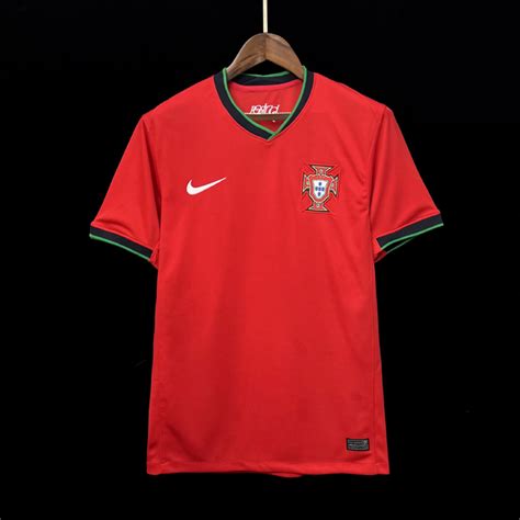 Camisa De Portugal I Torcedor Eurocopa Vermelha Zeeta